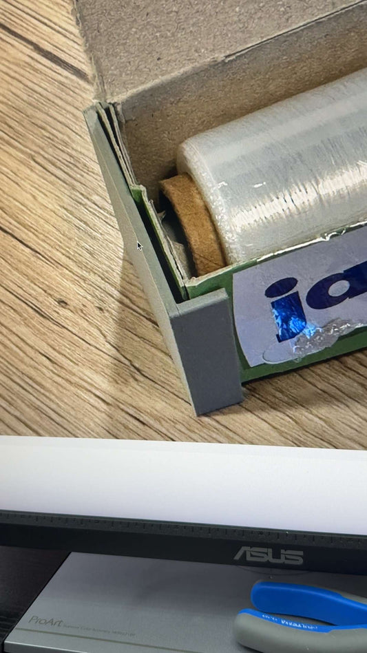 Aluminium/plast holder 2pk (ett sett)