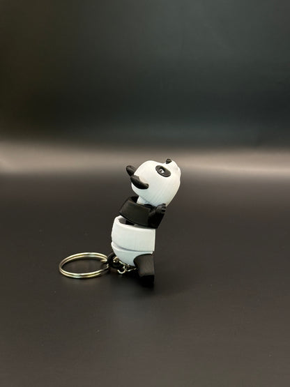 Panda nøkkelring