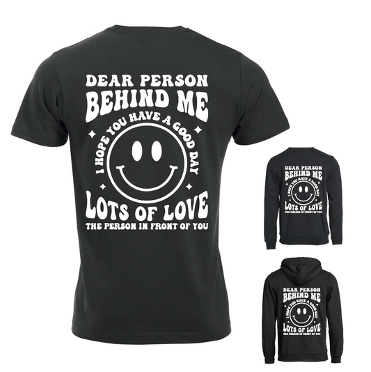 Dear Person Behind Me