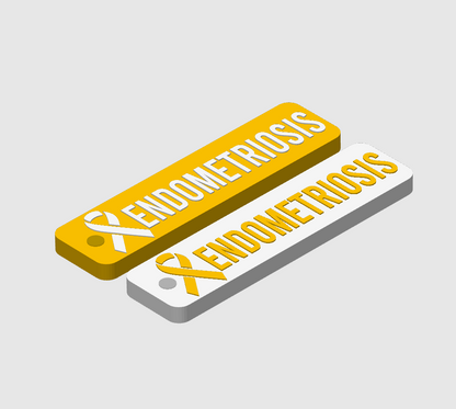 Nøkkelring Endometriose - awareness