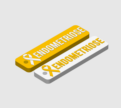 Nøkkelring Endometriose - awareness