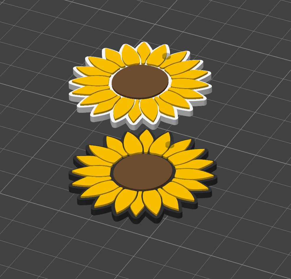 Nøkkelring Solsikke - awareness