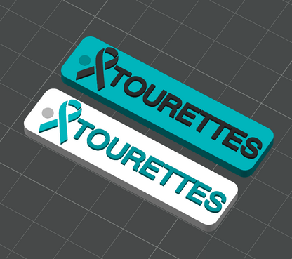 Nøkkelring Tourettes - awareness