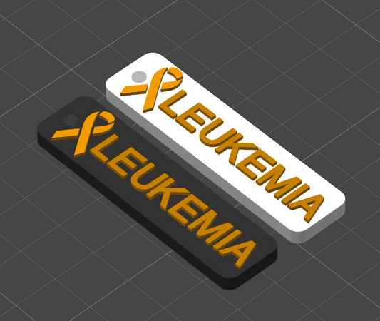 Nøkkelring Leukemia - awareness