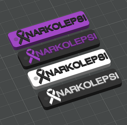 Nøkkelring Narkolepsi - awareness