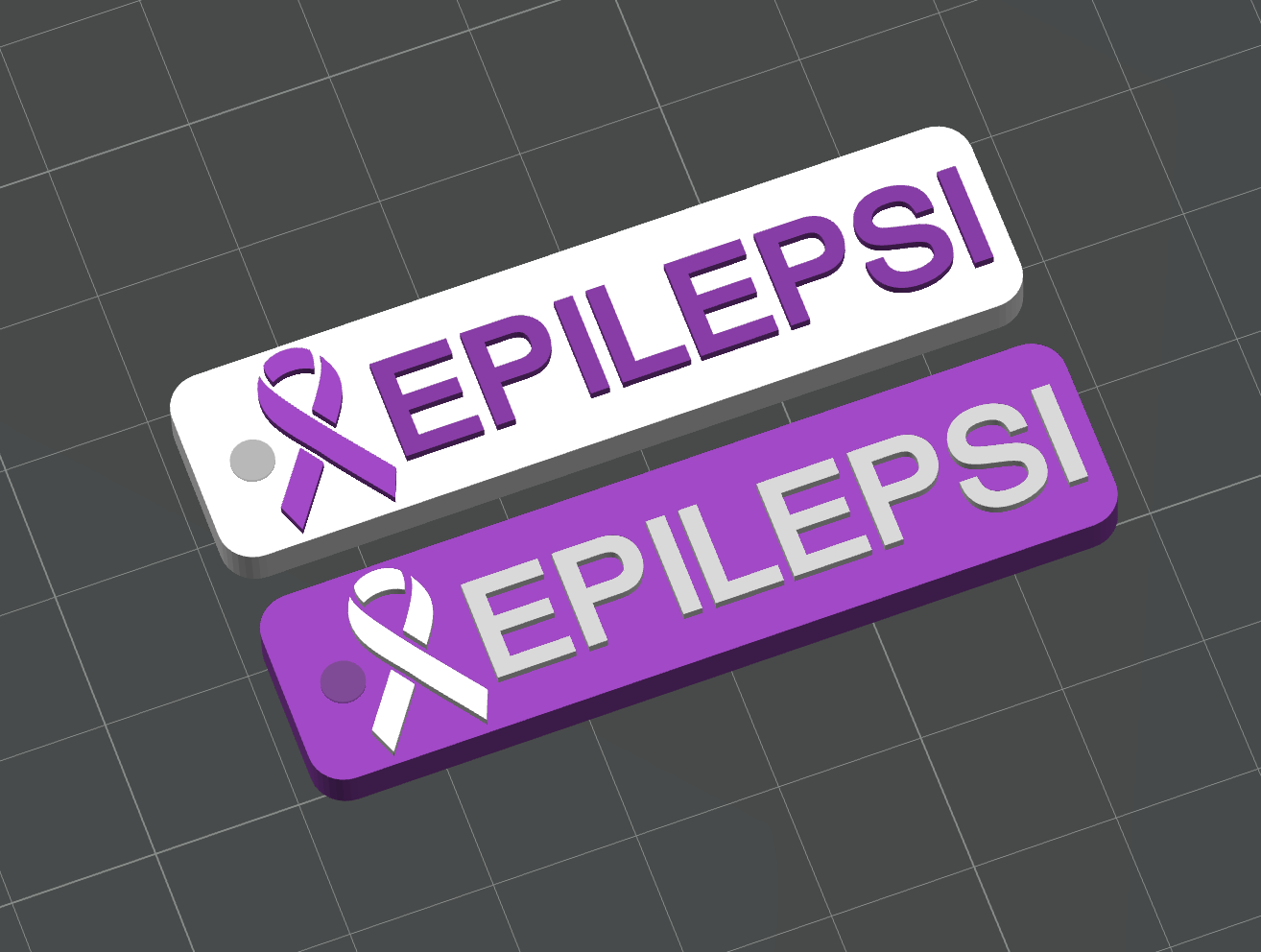 Nøkkelring Epilepsi - awareness