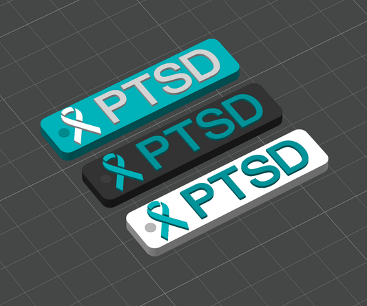 Nøkkelring PTSD - awareness