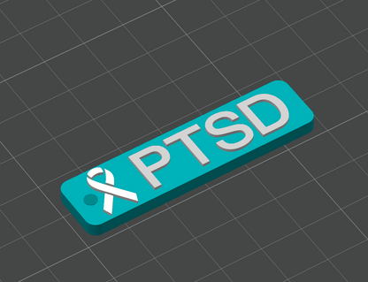 Nøkkelring PTSD - awareness