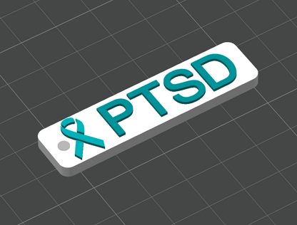 Nøkkelring PTSD - awareness
