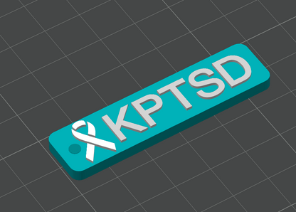 Nøkkelring KPTSD - awareness