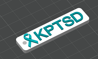 Nøkkelring KPTSD - awareness