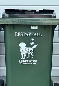 Søppeldunk merking