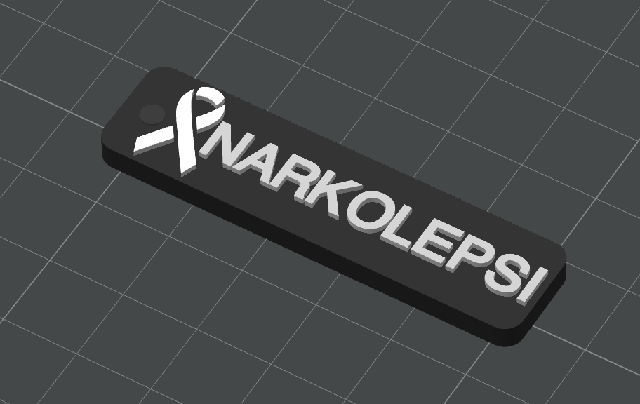 Nøkkelring Narkolepsi - awareness