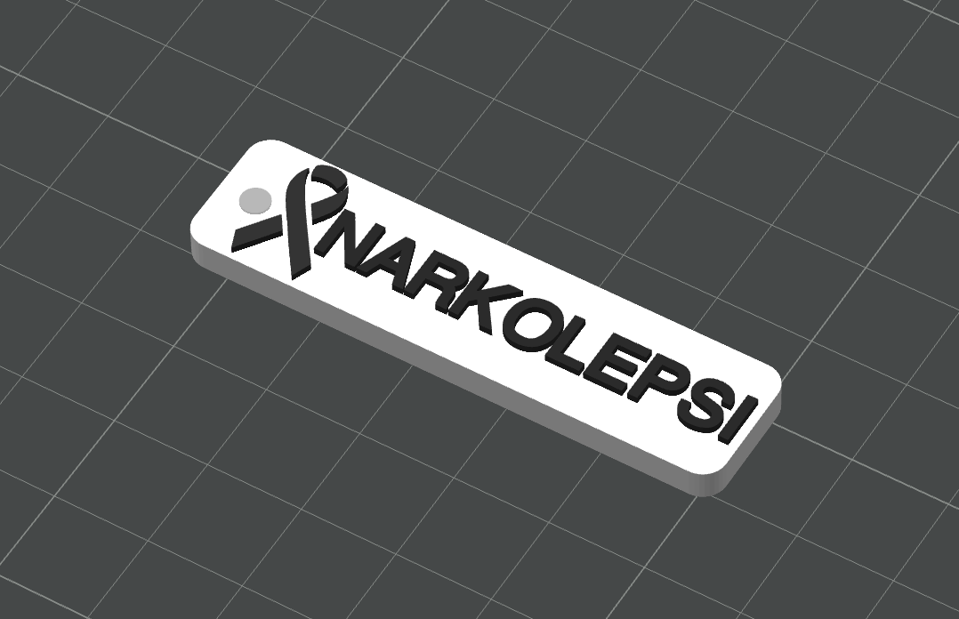 Nøkkelring Narkolepsi - awareness
