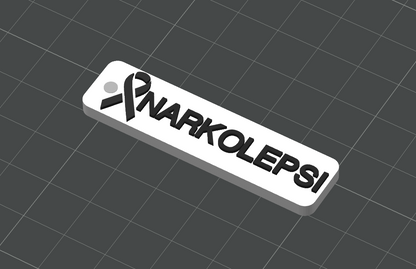 Nøkkelring Narkolepsi - awareness