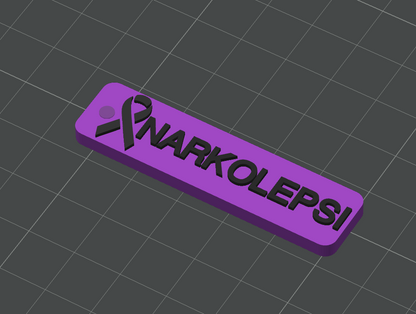 Nøkkelring Narkolepsi - awareness