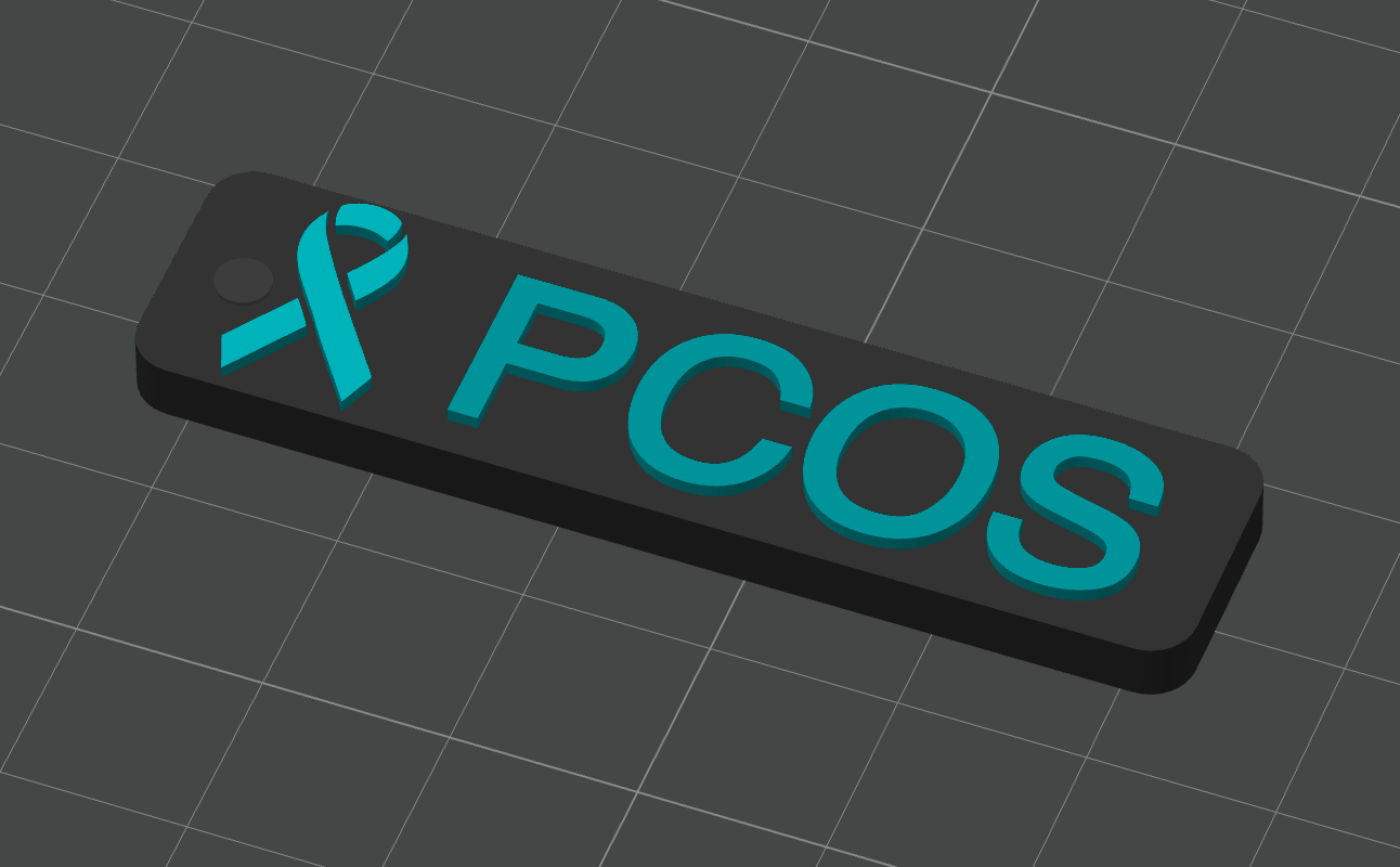 Nøkkelring PCOS - awareness