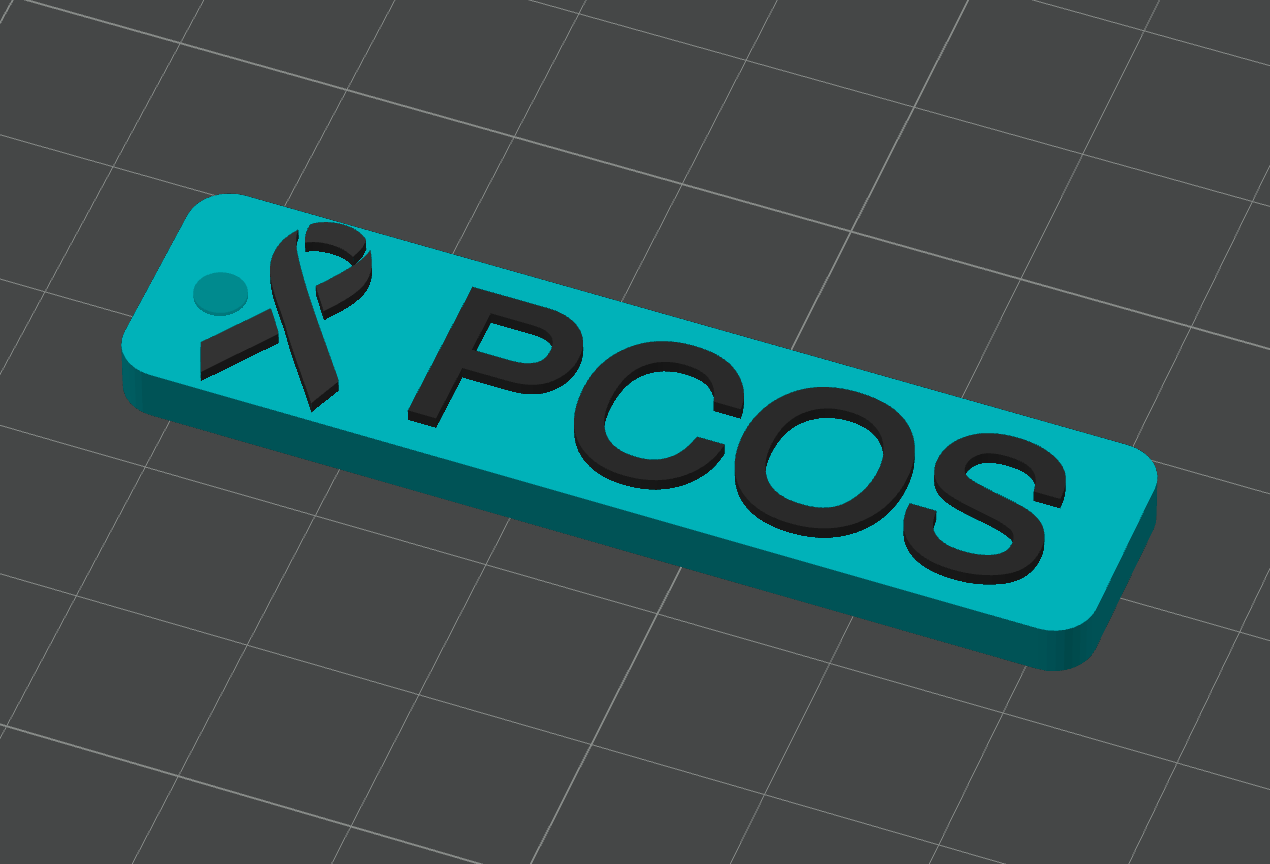 Nøkkelring PCOS - awareness