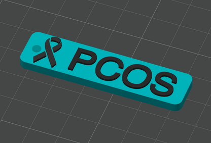 Nøkkelring PCOS - awareness