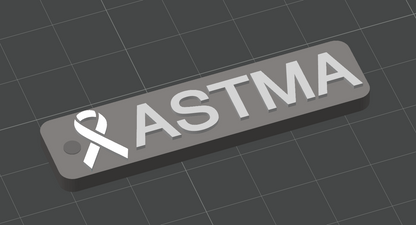 Nøkkelring Astma - awareness