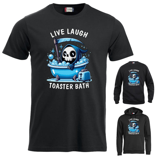 Live laugh toaster bath