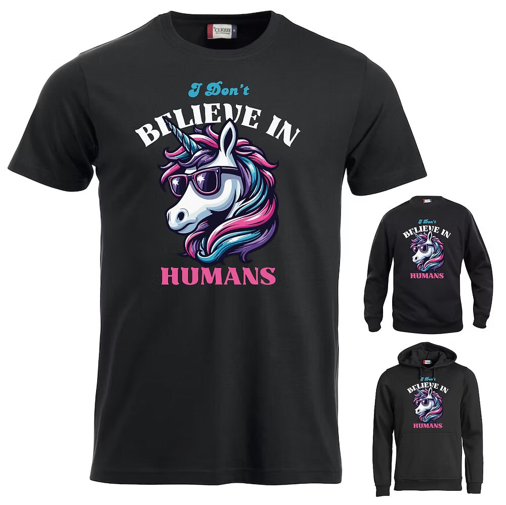 I don't believe in humans